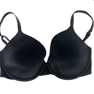 Victorias Secret Padded Full Coverage Black Bra